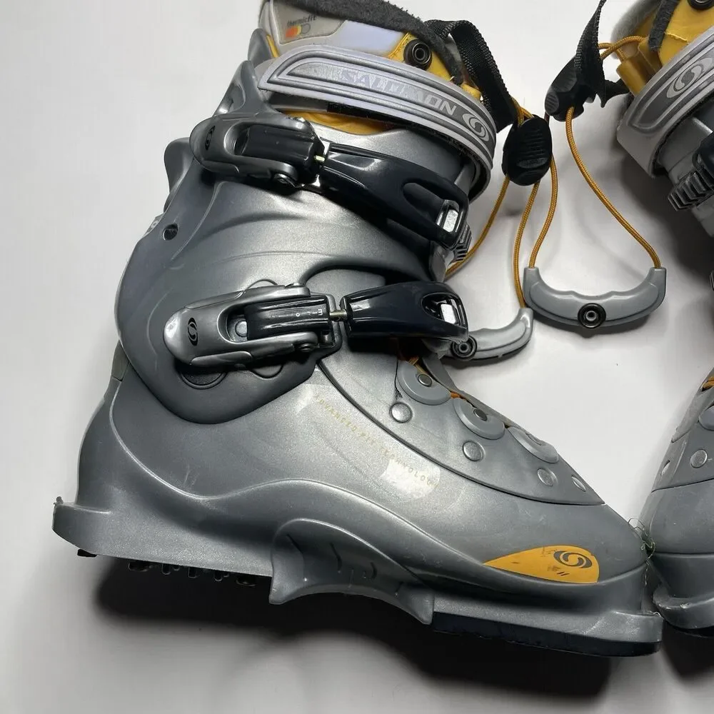 Womens Salomon Verse TF Ski Boots Size 6.5 Thermic Fit Speed Lace 278mm-23/23.5